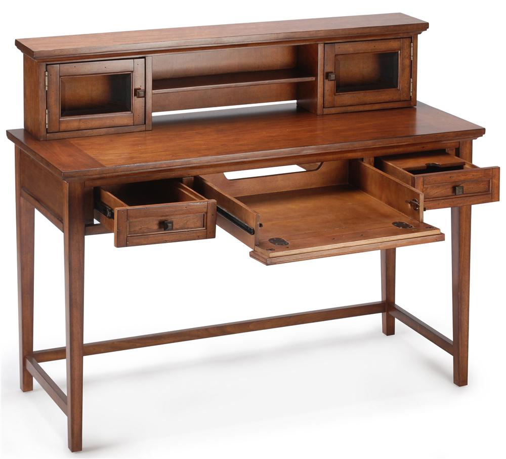 Magnussen Home Harbor Bay T139290 Sofa Table Desk With 3 Drawers and